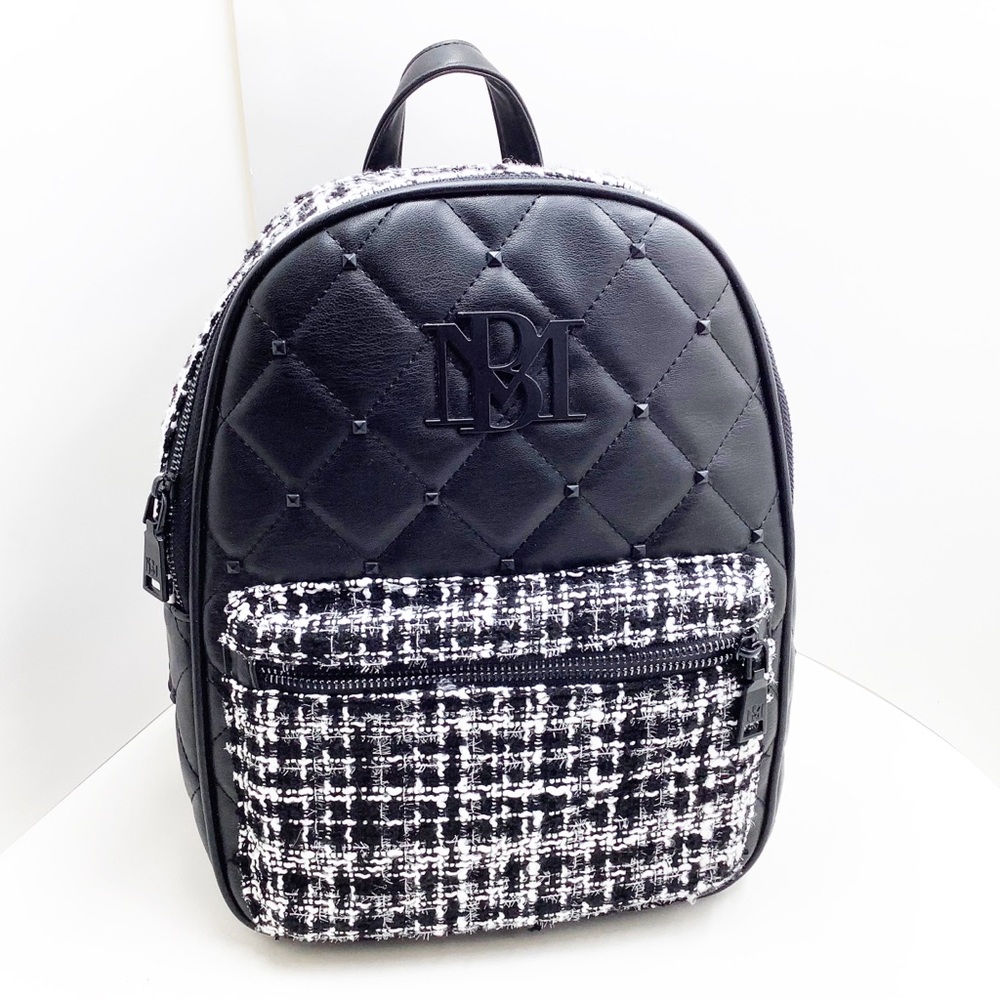 🆕{Badgley Mischka} Diamond Quilted BackPack/Studs